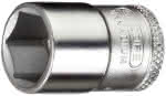 Steckschlüsseleinsatz 3/8" 6-kant 1/4",Gedore BLAU
