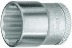 Steckschlüsseleinsatz 3/8" UD-Profil 1",Gedore BLAU