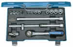 Steckschlüssel-Satz 3/8" 17-tlg UD-Profil 6-19 mm,Gedore BLAU