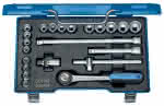 Steckschlüssel-Satz 3/8" 22-tlg UD-Profil 6-22 mm,Gedore BLAU