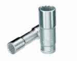 Steckschlüsseleinsatz 3/8", lang UD-Profil 3/4",Gedore BLAU