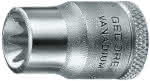 Steckschlüsseleinsatz 3/8" Außen-TX E8,Gedore BLAU