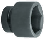 Kraftschraubereinsatz 2.1/2" 6-kant 80 mm,Gedore BLAU