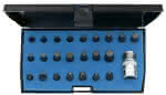 Schraubendreherbit-Set 1/4",Gedore BLAU