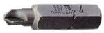 Schraubendreherbit 1/4" Vier-Wing TORQ-SET 10 mm,Gedore BLAU