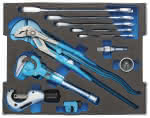 Sortiment Sanitär in L-BOXX 136 Modul oben,Gedore BLAU