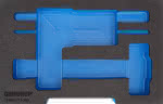Schaumstoffmodul 1/2 L-BOXX 136 leer,Gedore BLAU