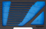 Schaumstoffmodul 1/2 L-BOXX 136 leer,Gedore BLAU