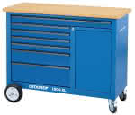 Rollwerkbank mit Sortiment,Gedore BLAU