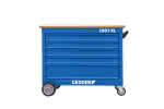 Rollwerkbank mit 5 Schubladen,Gedore BLAU