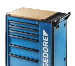 Holzplatte,Gedore BLAU
