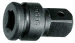 Kraftschrauber-Vergrößerungsstück 3/8" auf 1/2",Gedore BLAU