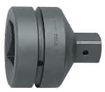 Kraftschrauber-Reduzierstück 2.1/2" auf 1.1/2",Gedore BLAU
