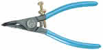 Montagezange f.Außensich.ringe gewinkelt 4-9mm,Gedore BLAU