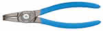 Montagezange f.Innensich.ringe gewinkelt 85-140mm,Gedore BLAU