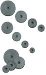 Satz Spindeldruckstücke d 25-64 mm,Gedore BLAU