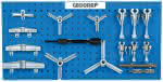 Industrie-Abzieh-Set, Baukasten-System,Gedore BLAU
