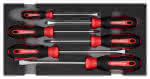 Schraubendr.Satz PZ+SL 1/3 CT-Modul 6tlg,Gedore RED