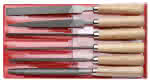 Schlüsselfeilensatz L.177mm 6tlg,Gedore RED