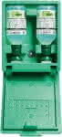 Augenspülstation, inkl. 2,Fl.500 ml,Wandbox,Spiegel,40