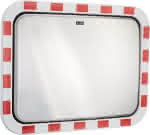 Verkehrsspiegel Eisfrei,eckig B800xH600 mm,für Außen - Inox-Spiegelfläche