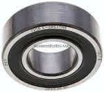 Pendelkugellager zylindrisch,,DIN 630, 30x62x20mm, 2RS abged