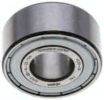 Schrägkugellager zweireihig,,DIN 628, 17x40x17,5mm, 2Z gesc