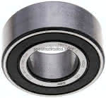 Schrägkugellager zweireihig,,DIN 628, 30x62x23,8mm, 2RS abg