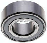 Schrägkugellager zweireihig,,DIN 628, 30x62x23,8mm, 2Z gesc