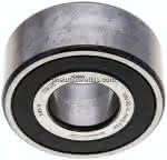 Schrägkugellager zweireihig,,DIN 628, 30x72x30,2mm, 2RS abg