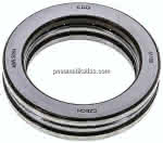 Axial Rillenkugellager, DIN,711, 45x65x14mm, ebene Auflage