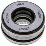 Axial Rillenkugellager, DIN,711, 10x26x11mm, ebene Auflage