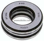 Axial Rillenkugellager, DIN,711, 17x35x12mm, ebene Auflage