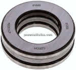 Axial Rillenkugellager, DIN,711, 25x47x15mm, ebene Auflage