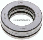 Axial Rillenkugellager, DIN,711, 30x52x16mm, ebene Auflage