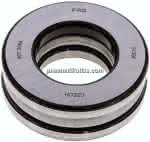 Axial Rillenkugellager, DIN,711, 30x60x21mm, ebene Auflage