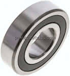 Rillenkugellager, DIN 625,,40x90x23mm, 2RS abgedichtet (b