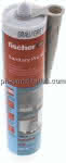 FISCHER Sanitärsilikon,DSSA 310ml grau