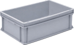 Eurobehälter grau 30 l,BxTxH 600x400x170 mm,grau - RAKO-Behälter