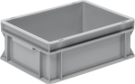 Eurobehälter grau 12 l,BxTxH 400x300x145 mm,grau - RAKO-II-Behälter