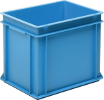 Eurobehälter blau 26 l,BxTxH 400x300x325 mm,blau - RAKO-Behälter