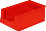 Sichtlagerkasten Gr. 3Z,BxTxH 210x350x145 mm,rot - SILAFIX Material PP