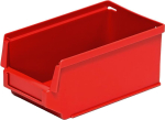 Sichtlagerkasten Gr. 5,BxTxH 102x170x78 mm,rot - SILAFIX Material PP