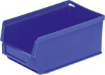Sichtlagerkasten Gr. 5,BxTxH 102x170x78 mm,blau - SILAFIX Material PP