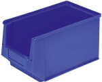 Sichtlagerkasten Gr. 3,BxTxH 200x350x200 mm,blau - SILAFIX Material PP