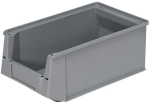 Sichtlagerkasten Gr. 3Z,BxTxH 210x350x145 mm,grau - SILAFIX Material PP