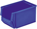 Sichtlagerkasten Gr. 4,BxTxH 147x230x132 mm,blau - SILAFIX Material PP