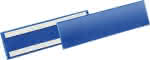 Etikettentasche,B297xH74 mm,blau, selbstklebend - VE 50 Stück