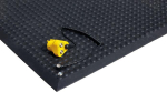 Arbeitsplatzmatte,YOGA ERGO Fusion schwarz,B95xT125 cm