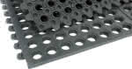 Arbeitsplatzmatte,YOGA OCTA Basic schwarz,B90xT90 cm
